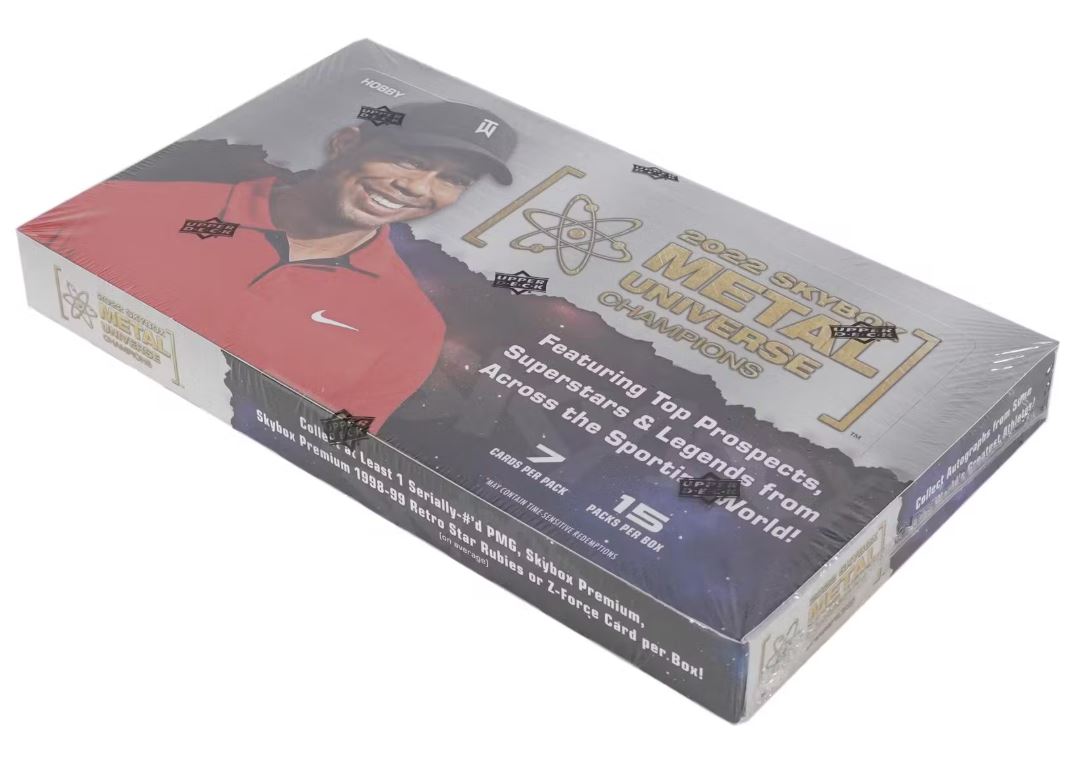 2022 Upper Deck Skybox Metal Universe Champions Hobby Box