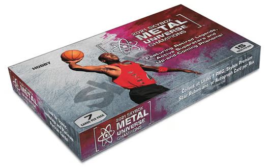 2021 Upper Deck SkyBox Metal Universe Champions Multi-Sport Hobby Box
