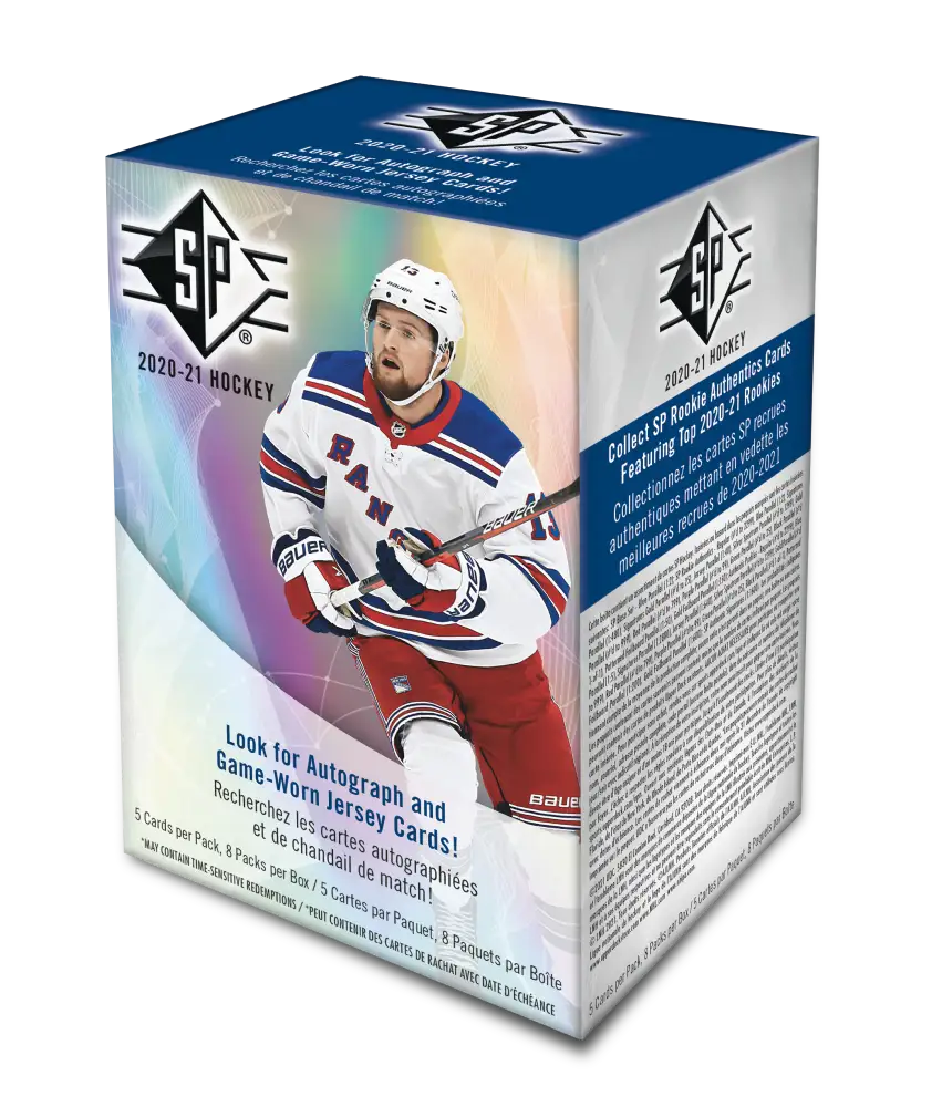 2020-21 Upper Deck SP NHL Hockey Blaster Box