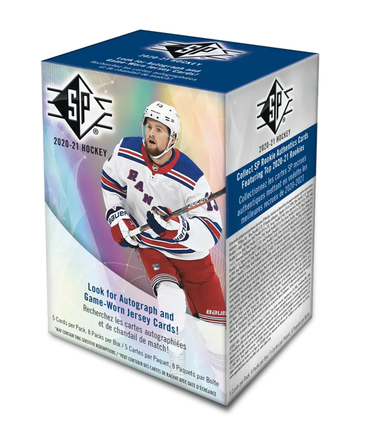 2020-21 Upper Deck SP NHL Hockey Blaster Box