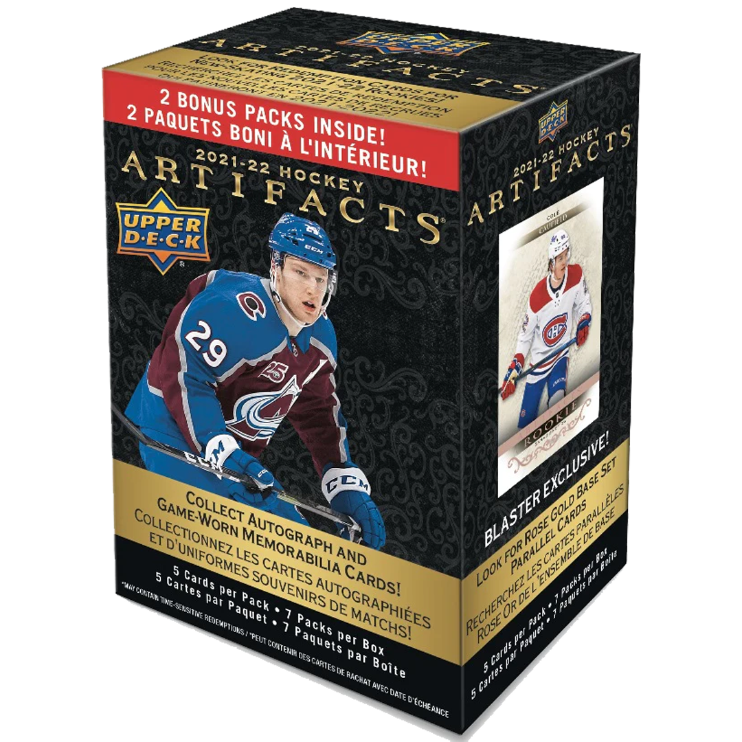 2021-22 Upper Deck Artifacts NHL Hockey Blaster