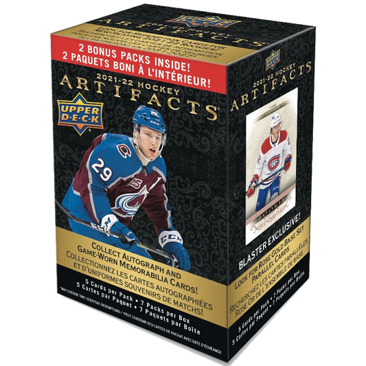 2021-22 Upper Deck Artifacts NHL Hockey Blaster
