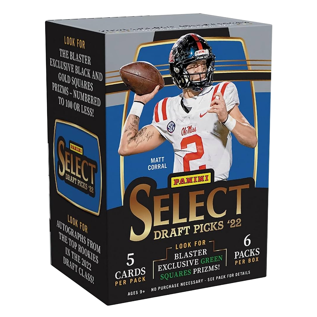2022 Panini Select Draft Picks Football Blaster