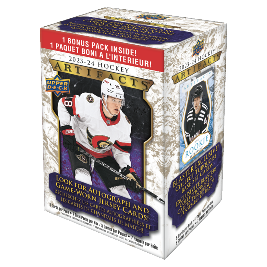 2023-24 Upper Deck Artifacts NHL Hockey Blaster