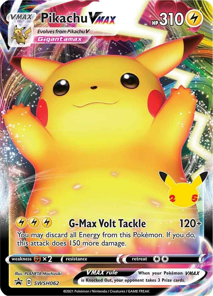 Image for Pikachu VMAX - SWSH062 (SWSH062) (SWSD) - Pokemon