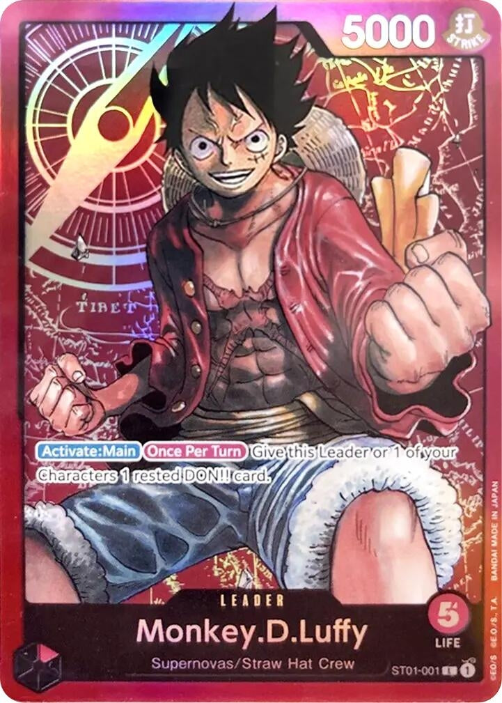 Image for Monkey.D.Luffy (001) (ST01-001) (ST-01) - One Piece Card Game
