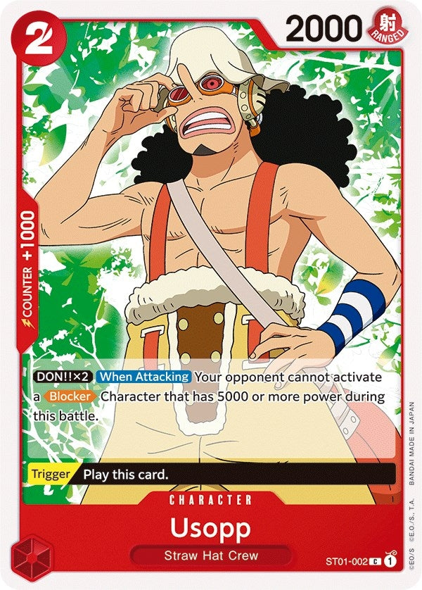 Image for Usopp (ST01-002) (ST-01) - One Piece Card Game