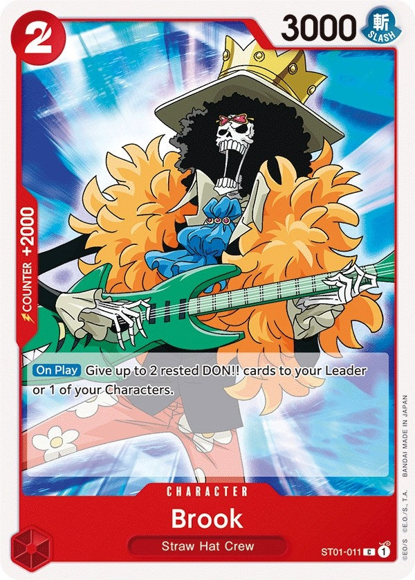 Image for Brook (ST01-011) (ST-01) - One Piece Card Game