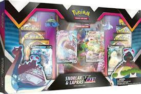 Pokemon TCG: Snorlax and Lapras VMAX Collection