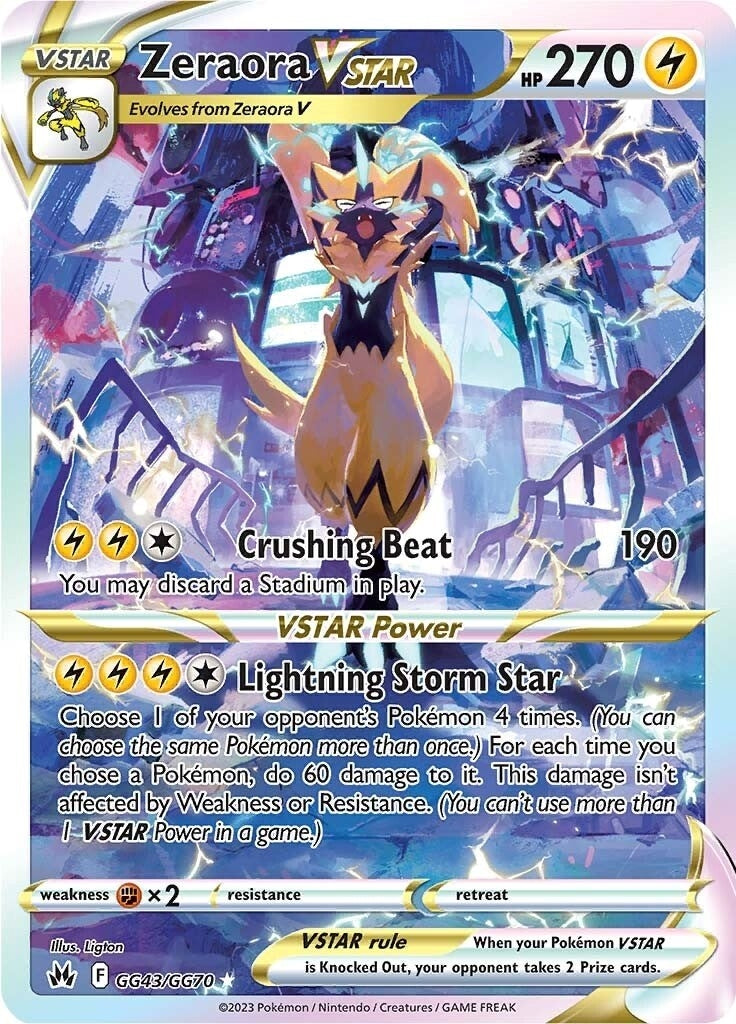 Image for Zeraora VSTAR (GG43/GG70) (CRZ:GG) - Pokemon