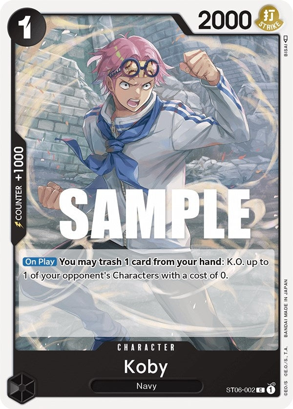 Image for Koby (ST06-002) (ST-06) - One Piece Card Game