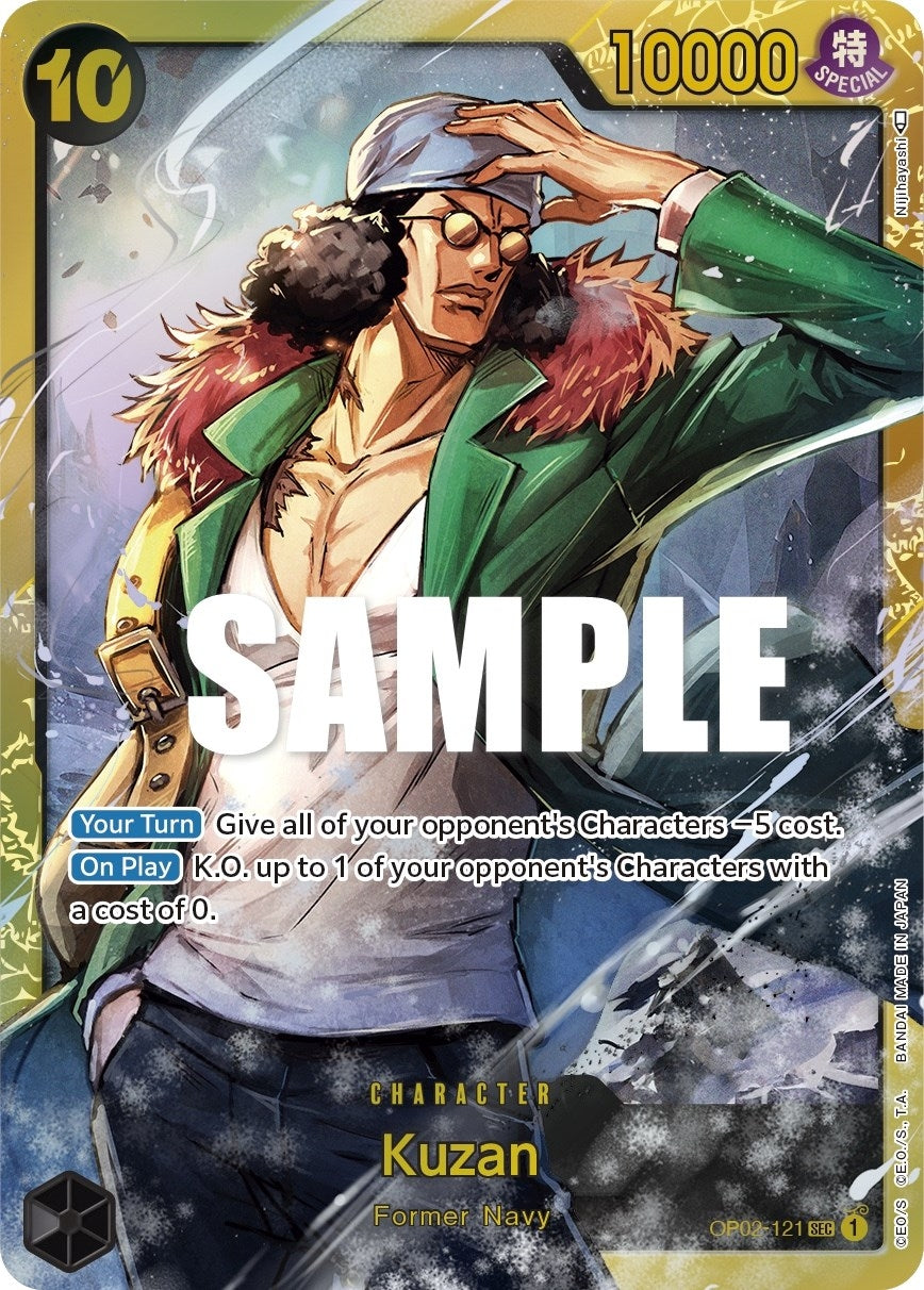 Image for Kuzan (121) (OP02-121) - One Piece Card Game
