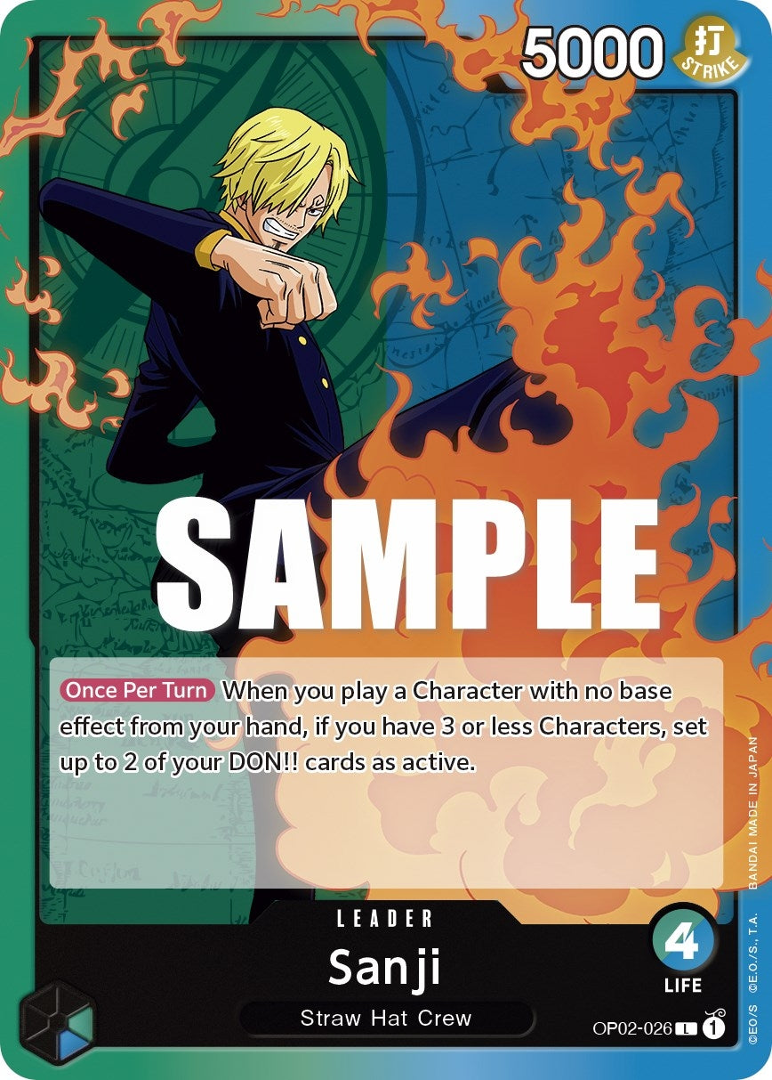 Image for Sanji (OP02-026) - One Piece Card Game