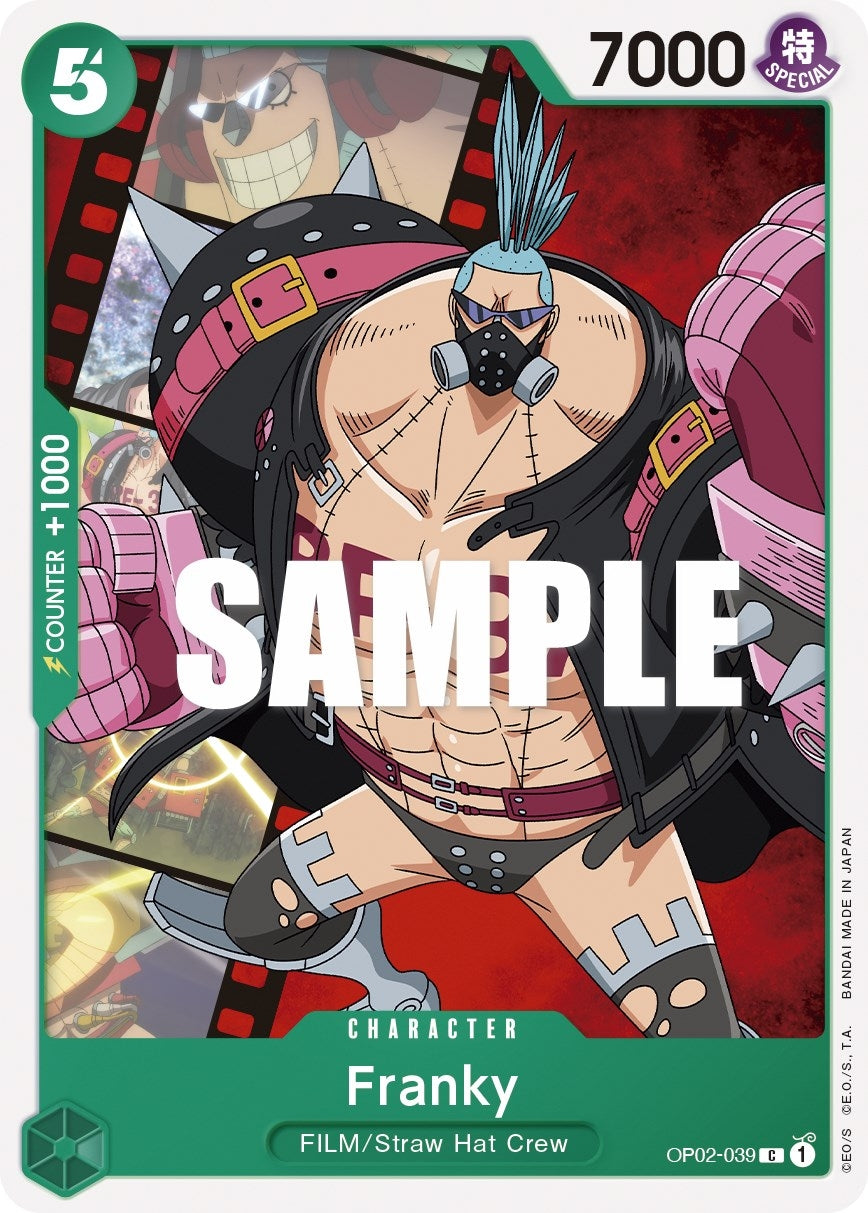 Image for Franky (OP02-039) - One Piece Card Game