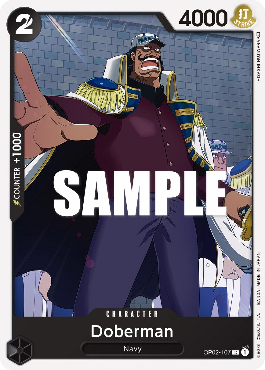 Image for Doberman (OP02-107) - One Piece Card Game
