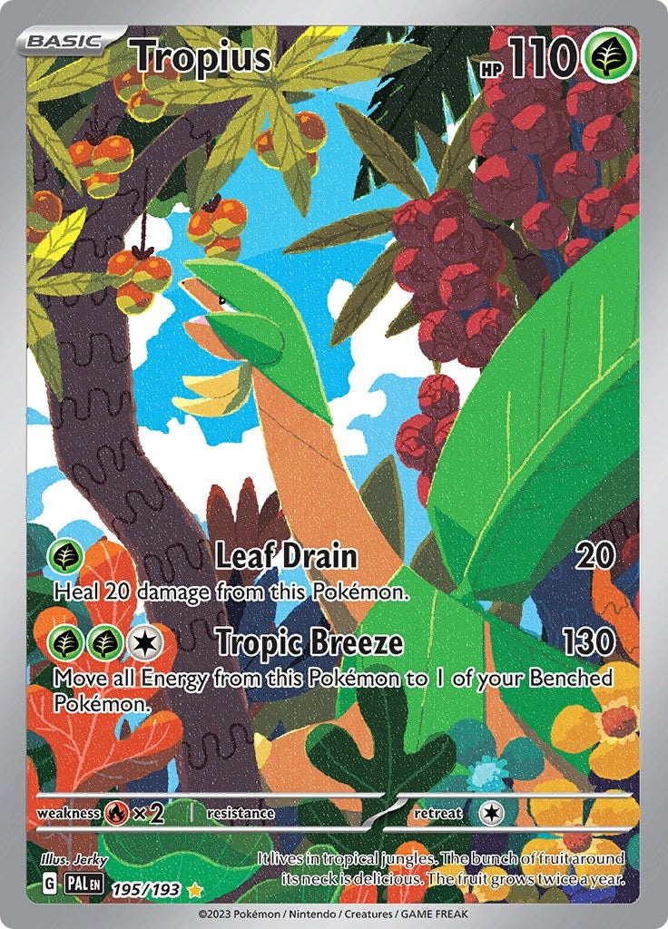 Image for Tropius (195/193) (PAL) - Pokemon