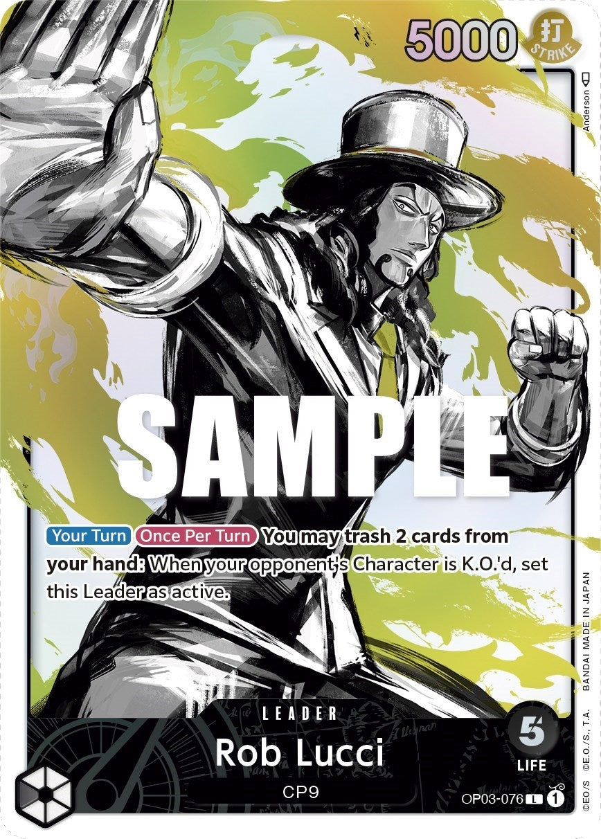Image for Rob Lucci (076) (Alternate Art) (OP03-076) - One Piece Card Game