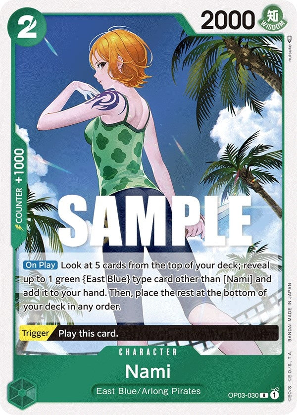 Image for Nami (030) (OP03-030) - One Piece Card Game