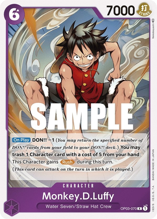 Image for Monkey.D.Luffy (OP03-070) - One Piece Card Game