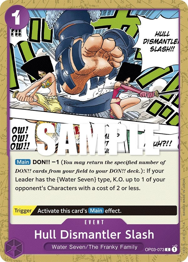 Image for Hull Dismantler Slash (OP03-073) - One Piece Card Game
