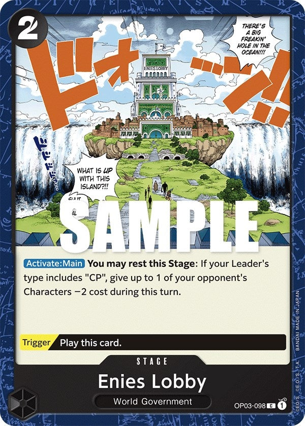 Image for Enies Lobby (OP03-098) - One Piece Card Game
