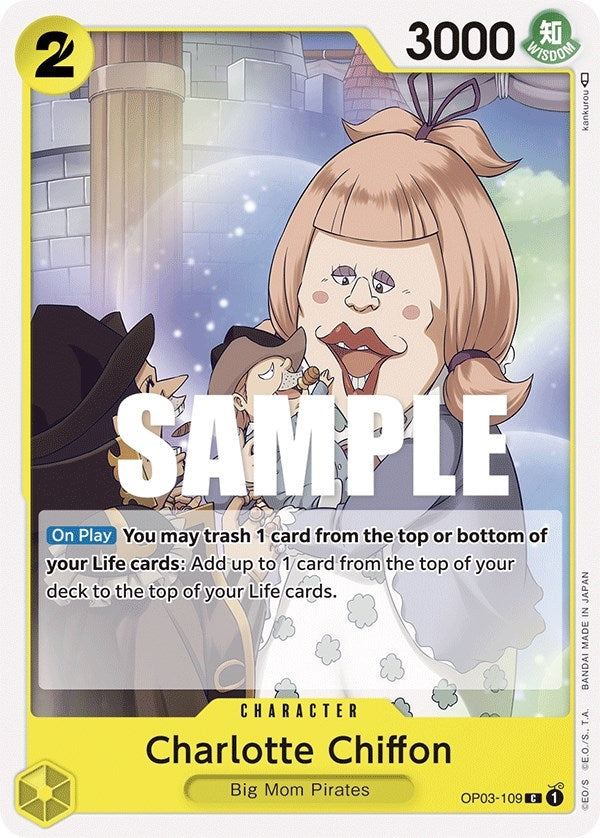 Image for Charlotte Chiffon (OP03-109) - One Piece Card Game