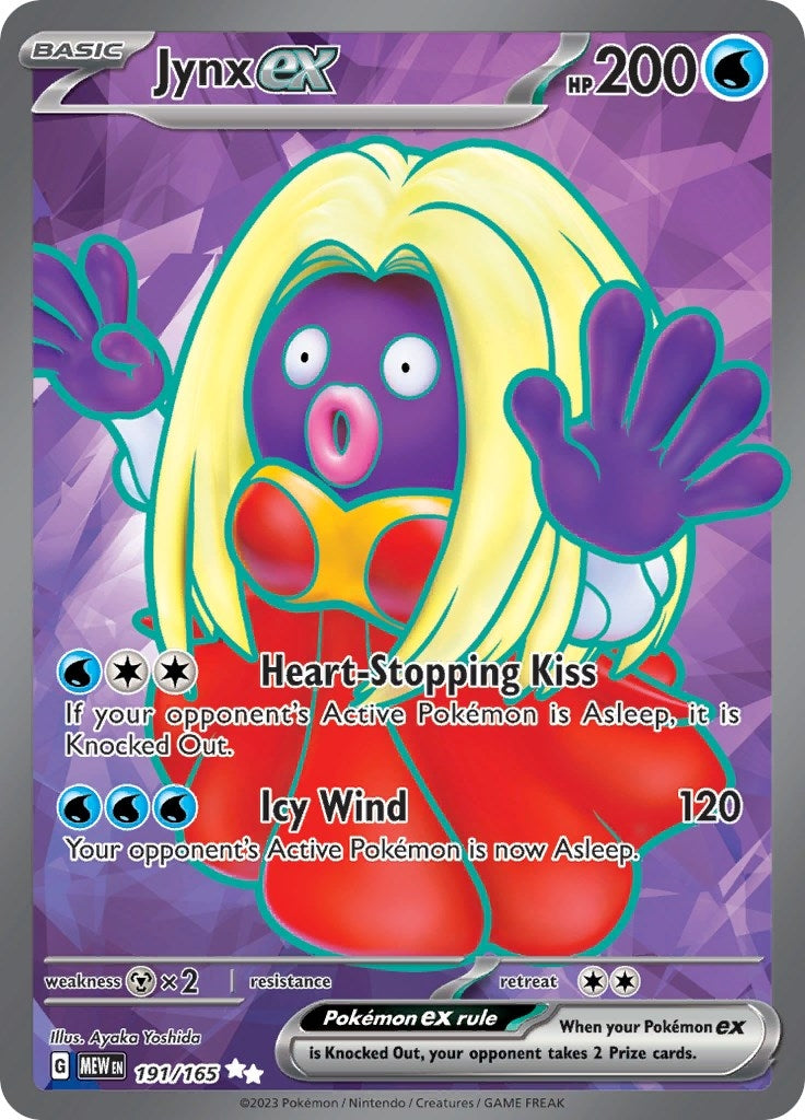 Image for Jynx ex (191/165) - Pokemon