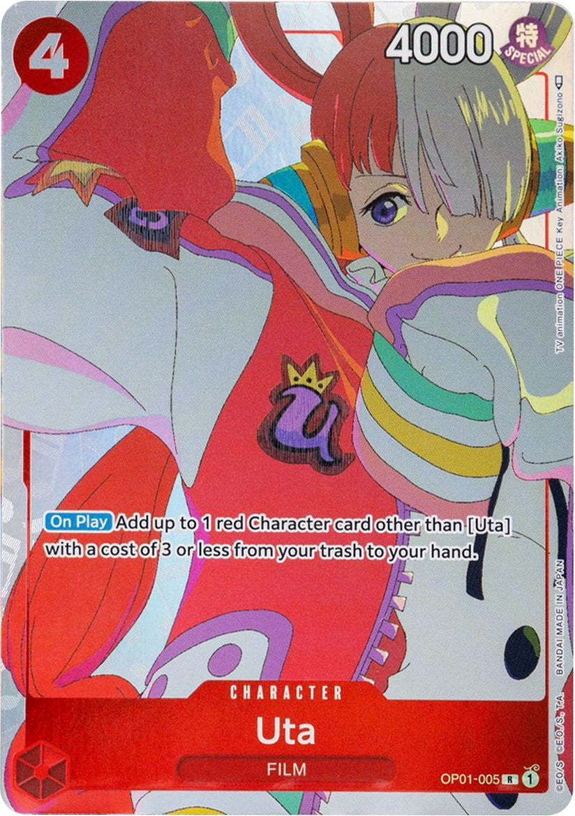 Image for Uta (Gift Collection 2023) (OP01-005) - One Piece Card Game