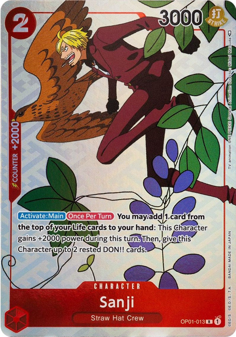 Image for Sanji (Gift Collection 2023) (OP01-013) (OP-PR) - One Piece Card Game