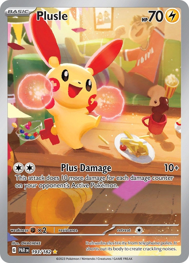 Image for Plusle (193/182) (PAR) - Pokemon