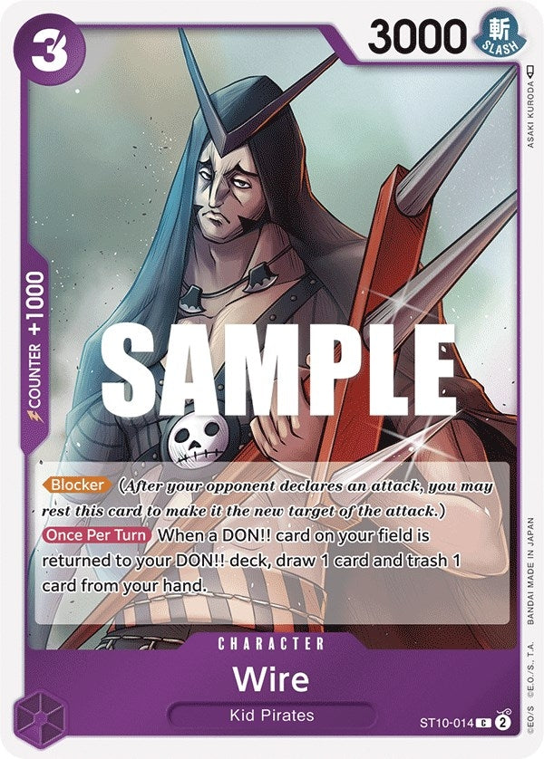 Image for Wire (ST10-014) (ST-10) - One Piece Card Game