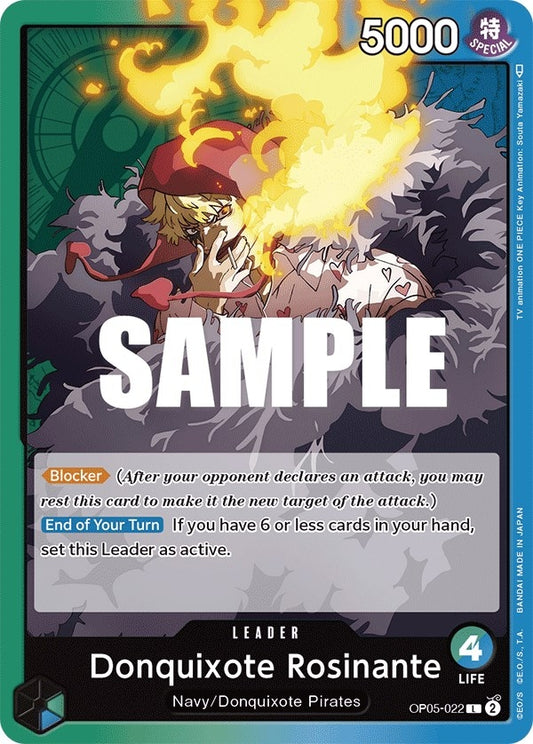 Image for Donquixote Rosinante (022) (OP05-022) - One Piece Card Game