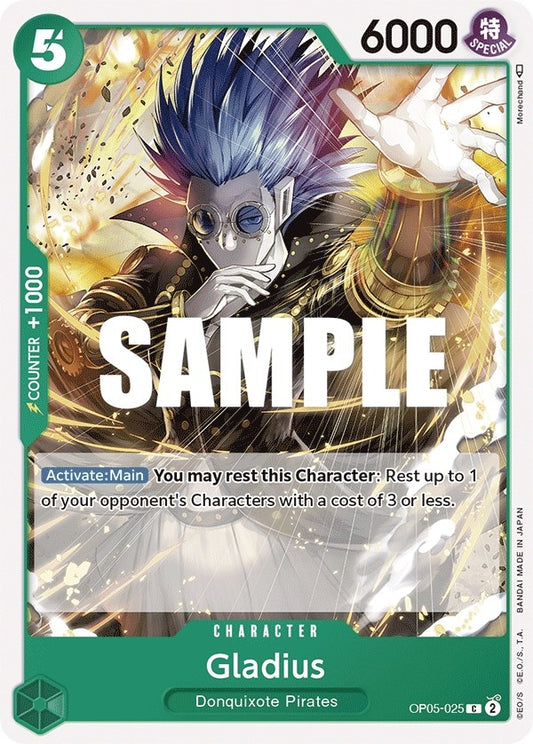 Image for Gladius (OP05-025) - One Piece Card Game