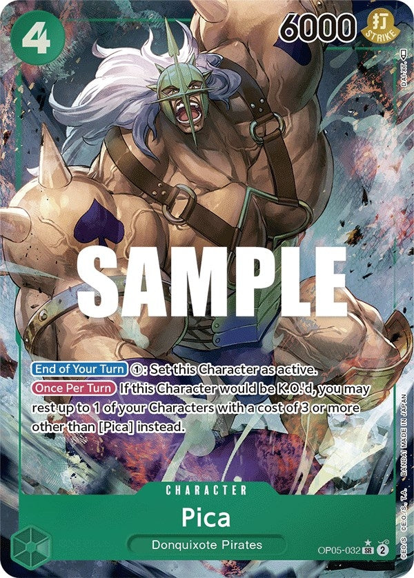 Image for Pica (Alternate Art) (OP05-032) - One Piece Card Game
