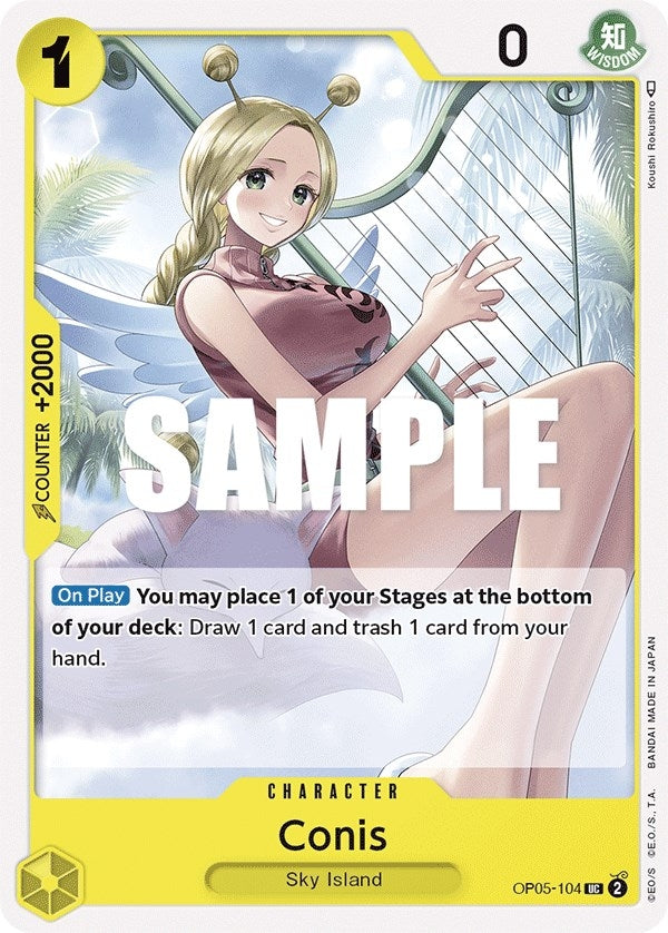 Image for Conis (OP05-104) - One Piece Card Game