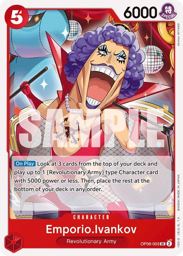 Image for Emporio.Ivankov (OP06-003) - One Piece Card Game