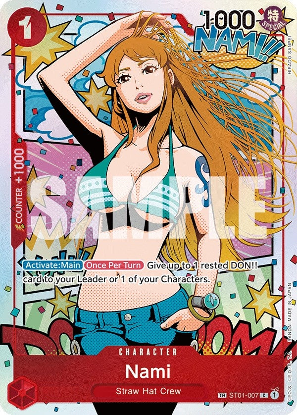 Image for Nami (TR) (ST01-007) (OP06) - One Piece Card Game