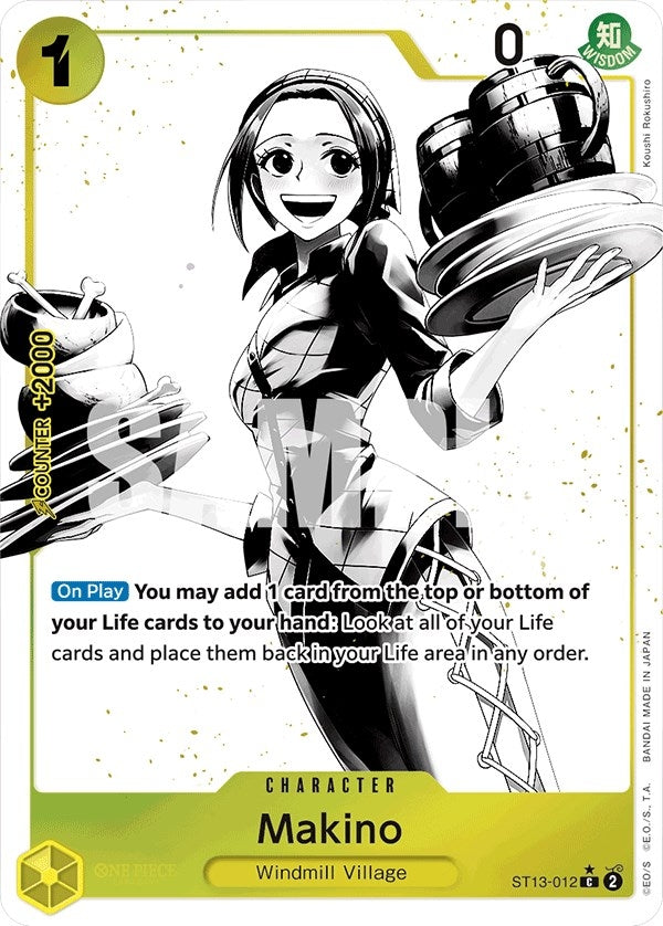 Image for Makino (Parallel) (ST13-012) (ST-13) - One Piece Card Game
