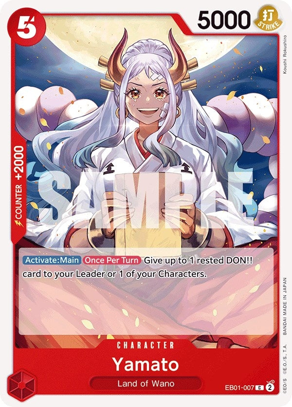 Image for Yamato (EB01-007) - One Piece Card Game