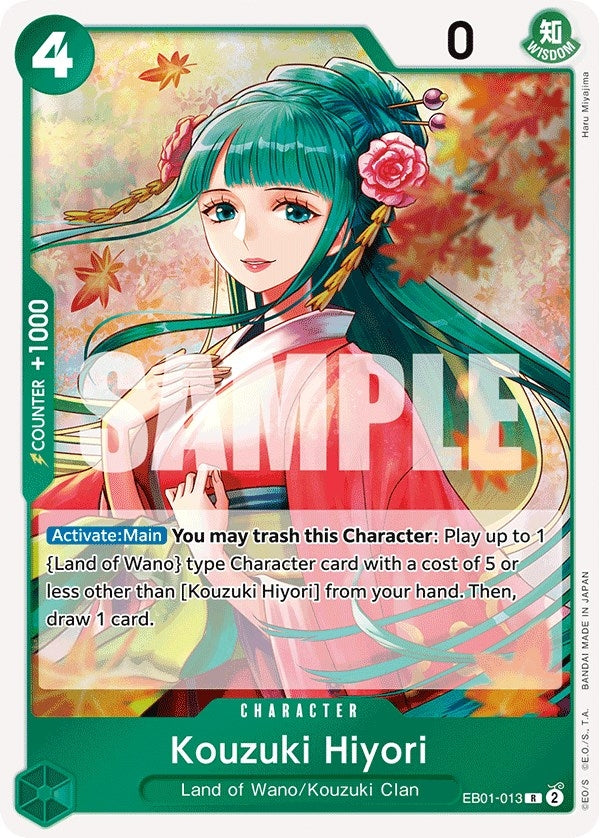 Image for Kouzuki Hiyori (EB01-013) - One Piece Card Game