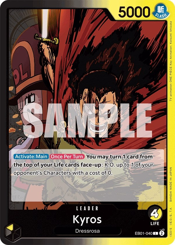 Image for Kyros (EB01-040) - One Piece Card Game