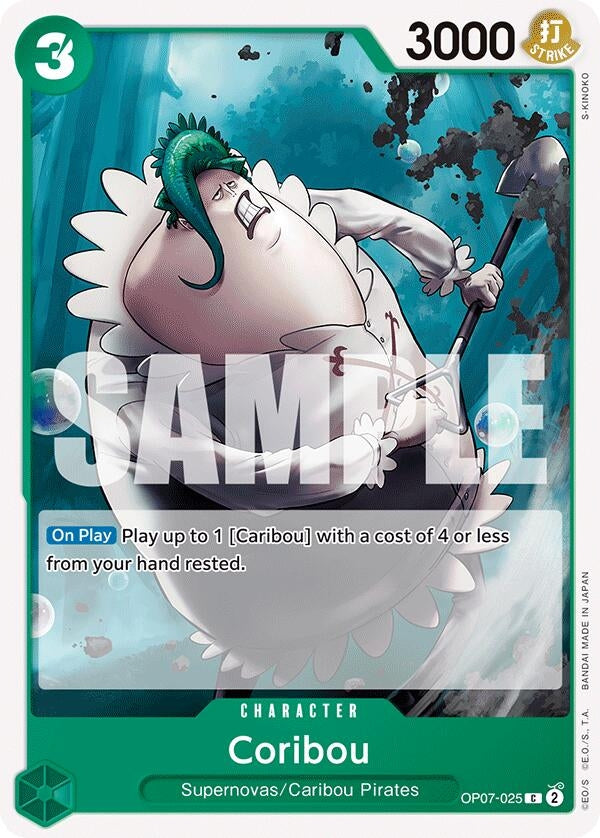 Image for Coribou (OP07-025) - One Piece Card Game