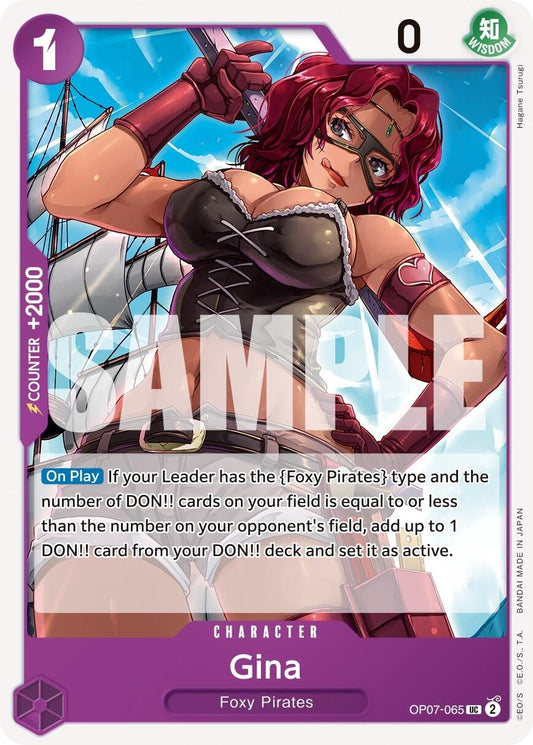 Image for Gina (OP07-065) - One Piece Card Game