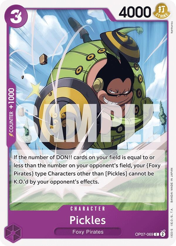 Image for Pickles (OP07-069) - One Piece Card Game