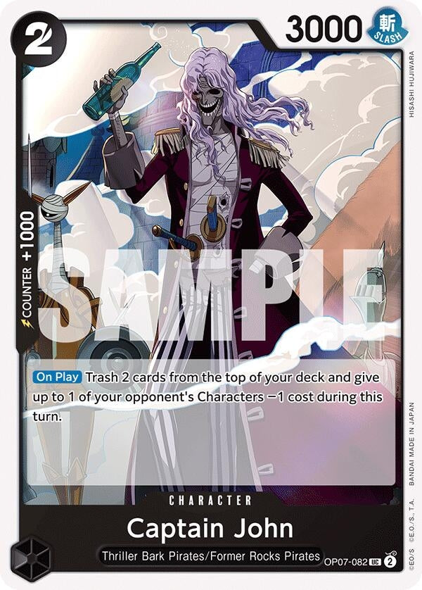 Image for Captain John (OP07-082) - One Piece Card Game