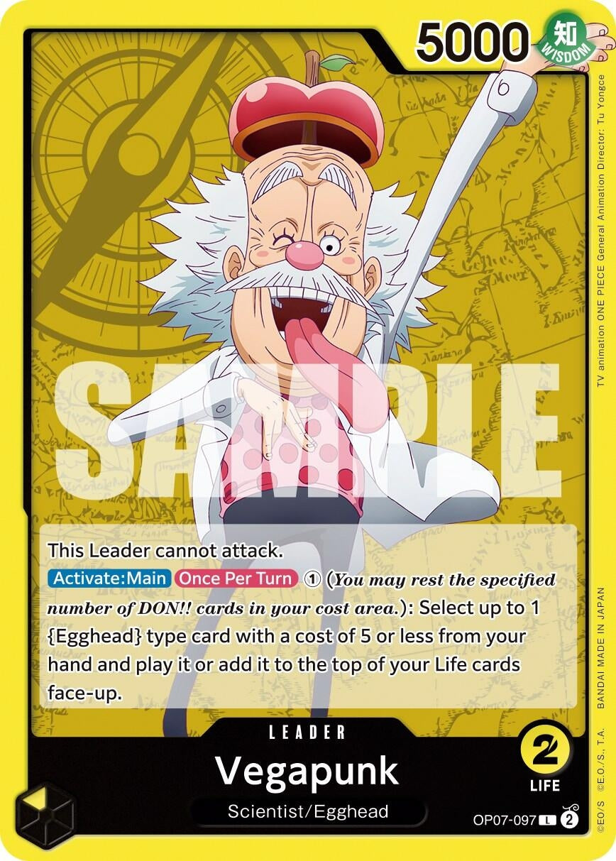 Image for Vegapunk (OP07-097) - One Piece Card Game