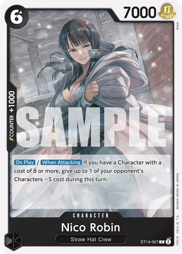 Image for Nico Robin (ST14-007) (ST-14) - One Piece Card Game