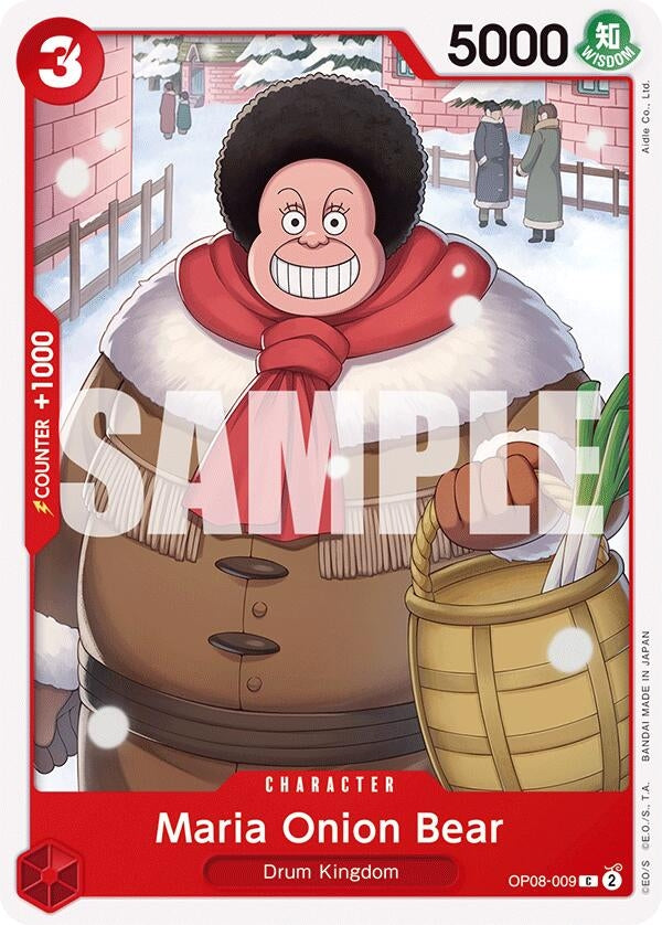 Image for Maria Onion Bear (OP08-009) - One Piece Card Game