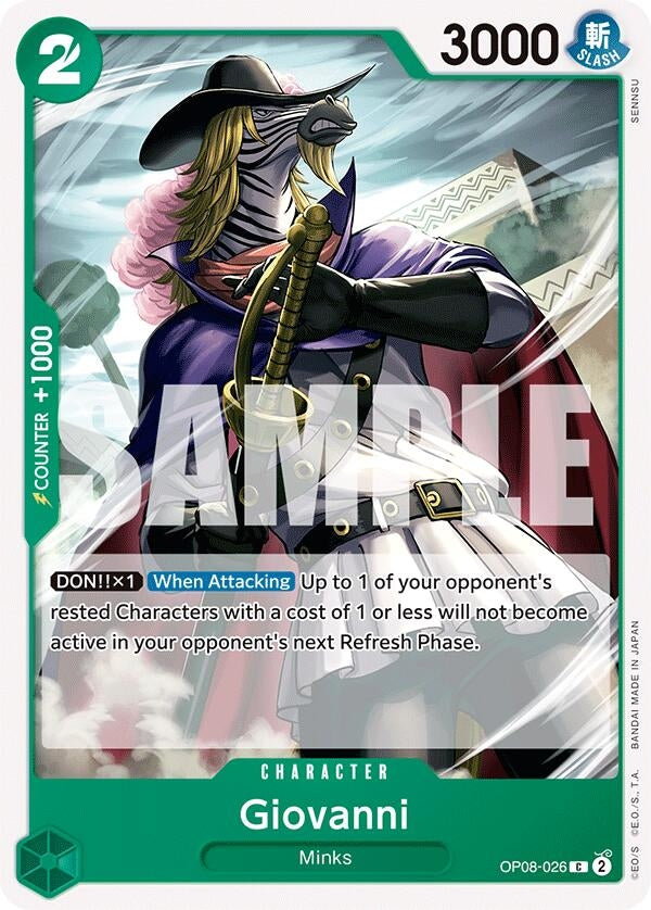 Image for Giovanni (OP08-026) - One Piece Card Game