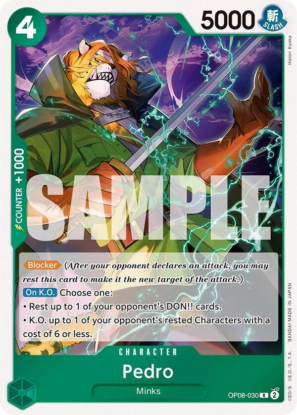 Image for Pedro (OP08-030) - One Piece Card Game